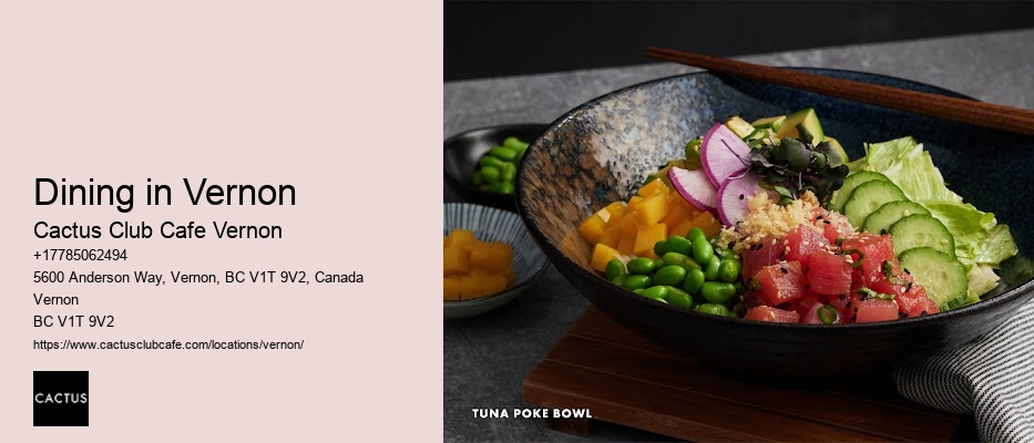 Vernon casual dining favorites
