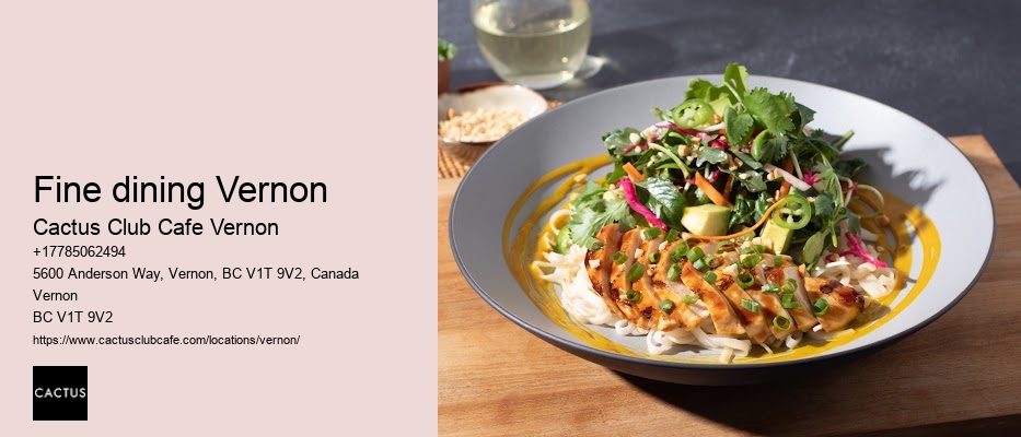 Vernon BC restaurant guide