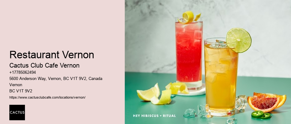 Vernon BC culinary discounts