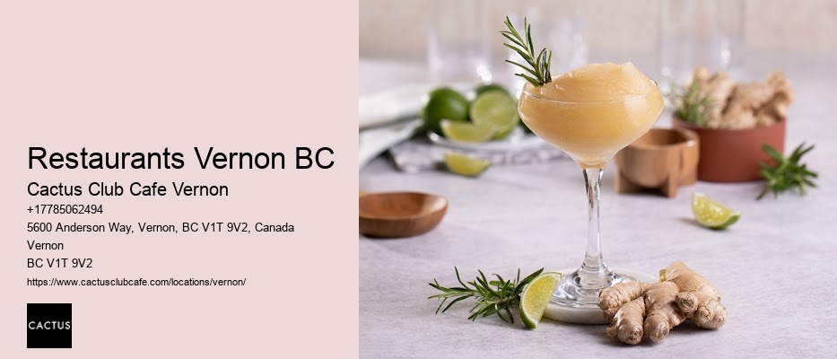 Restaurants Vernon BC