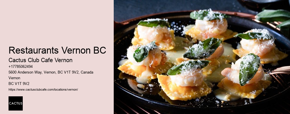 Enjoy delicious lunches in Vernon BC
