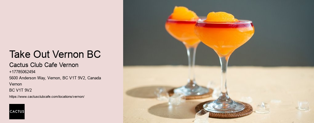 Affordable dining options near Anderson Way, Vernon