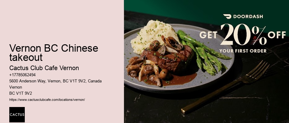 Best lunch spots in Vernon BC