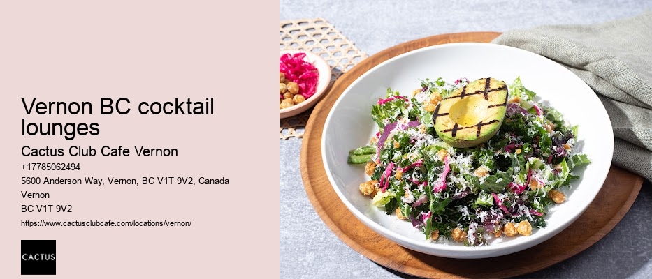 Vernon chef-inspired cuisine