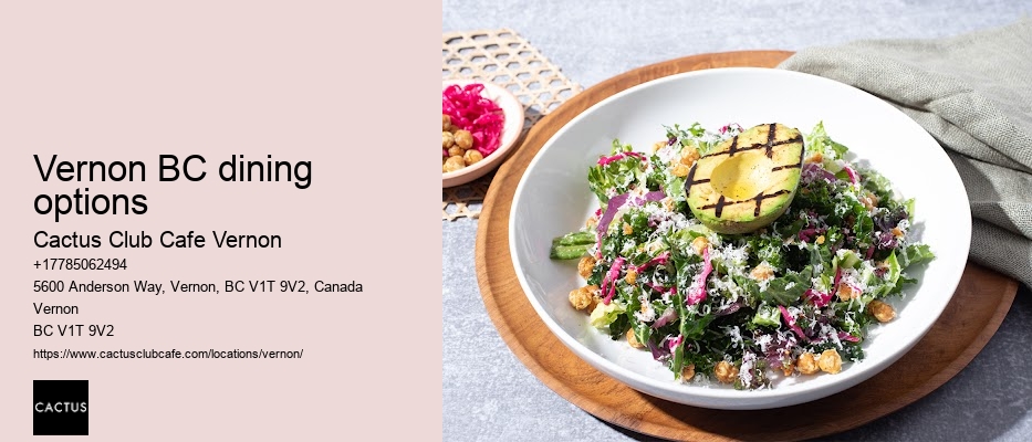 Vernon BC culinary experiences for couples