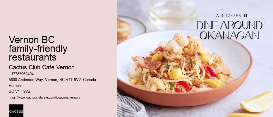 Vernon BC foodie destinations