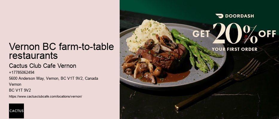 Authentic culinary experiences Vernon