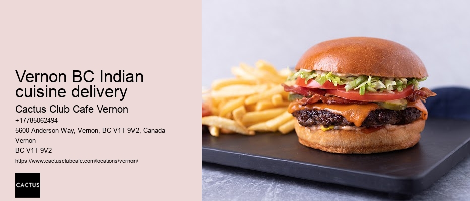 Vernon BC lunch places