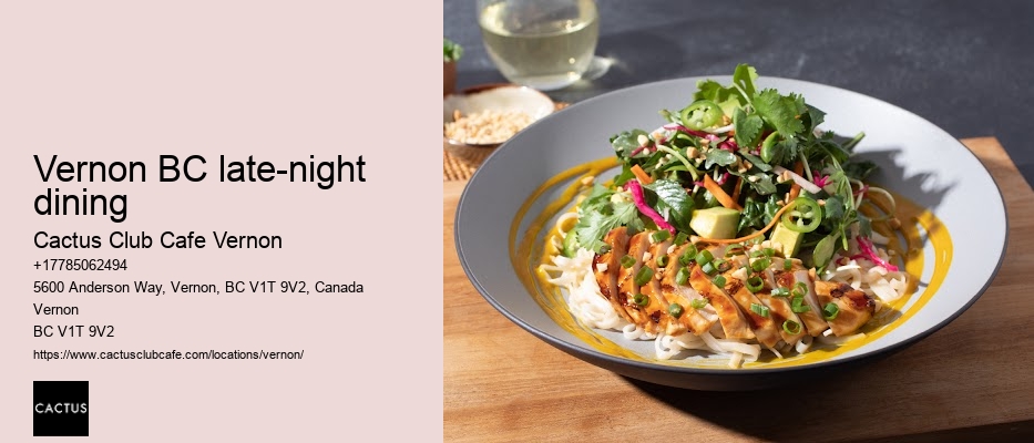 Vernon BC culinary experiences for families