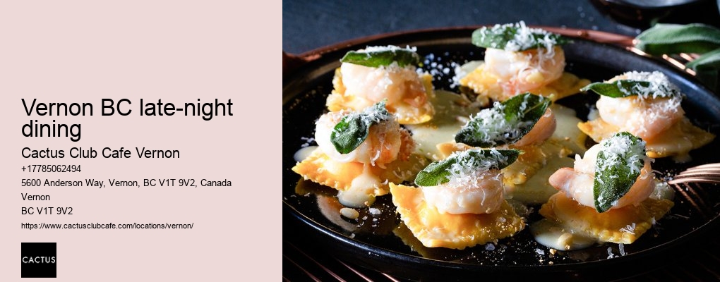 Vernon foodie favorites