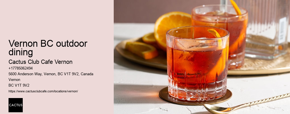Where to find happy hour specials in Vernon
