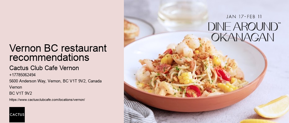 Vernon culinary scene