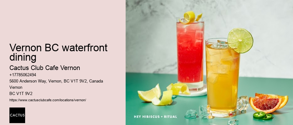 Vernon BC dinner ideas