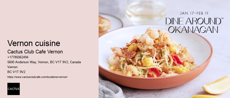 Vernon BC office catering options