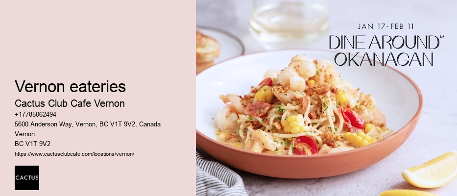 Affordable dining experiences in Vernon BC