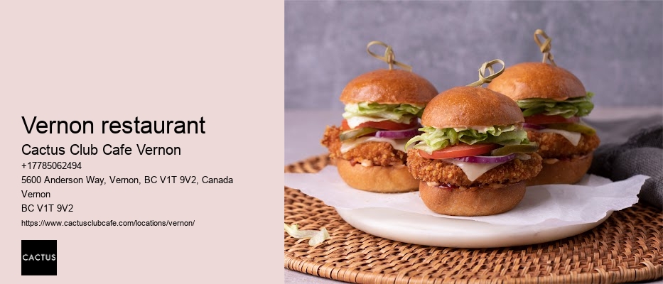 Vernon dining suggestions