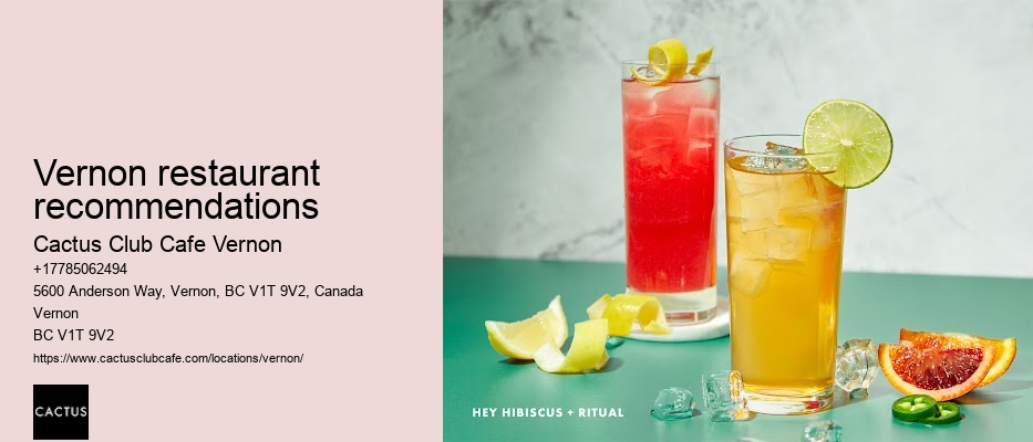 Vernon BC culinary experiences for families