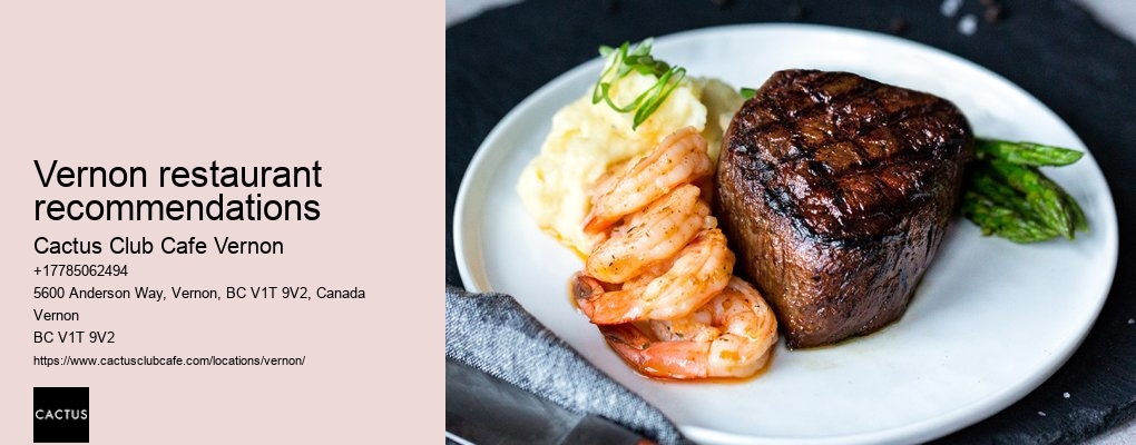 Vernon foodie favorites
