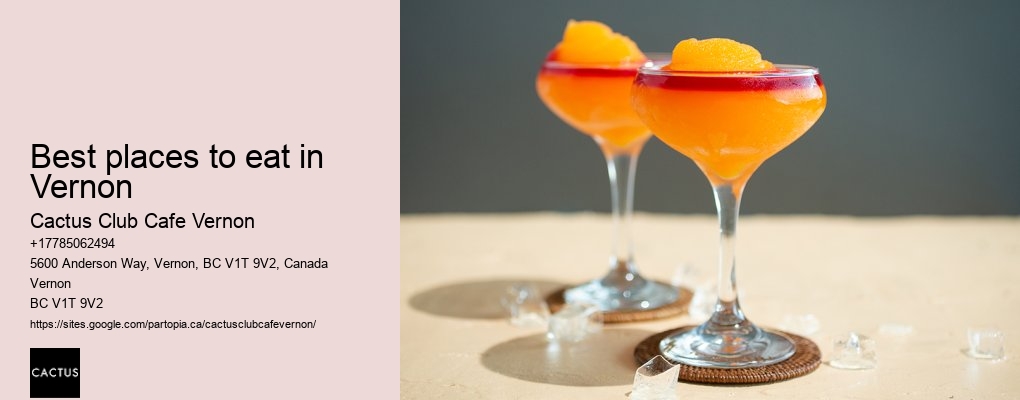 Best happy hour spots in Vernon