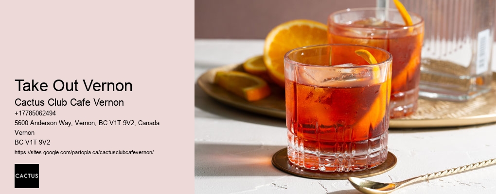 Happy hour bargains in Vernon