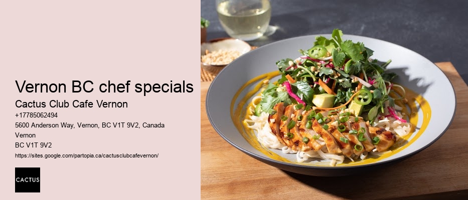 Vernon restaurant feedback