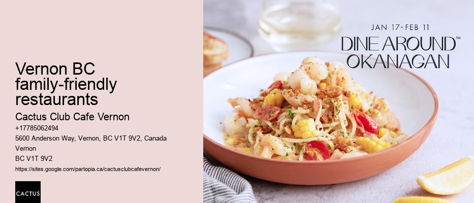 Vernon chef specials
