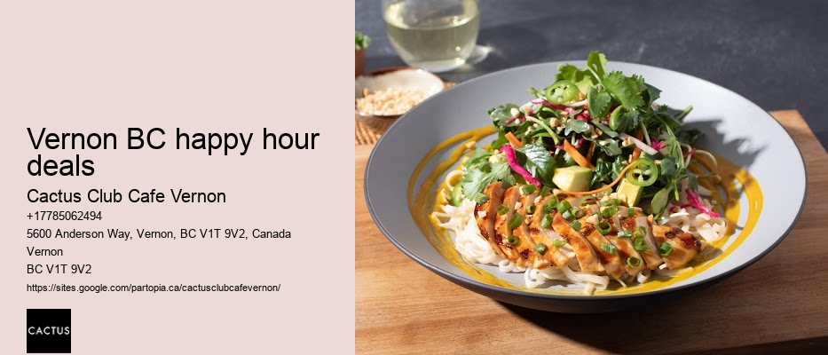 Happy hour experiences in Vernon