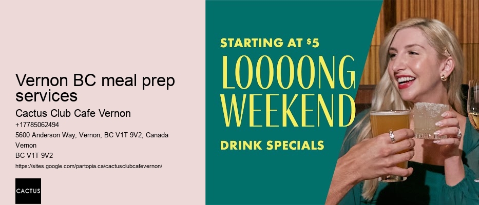 Vernon's best happy hour bargains