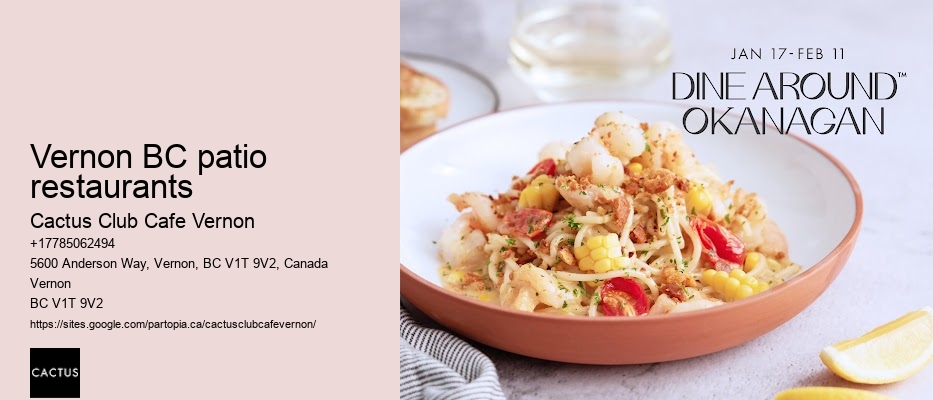 Vernon BC dining deals and discounts
