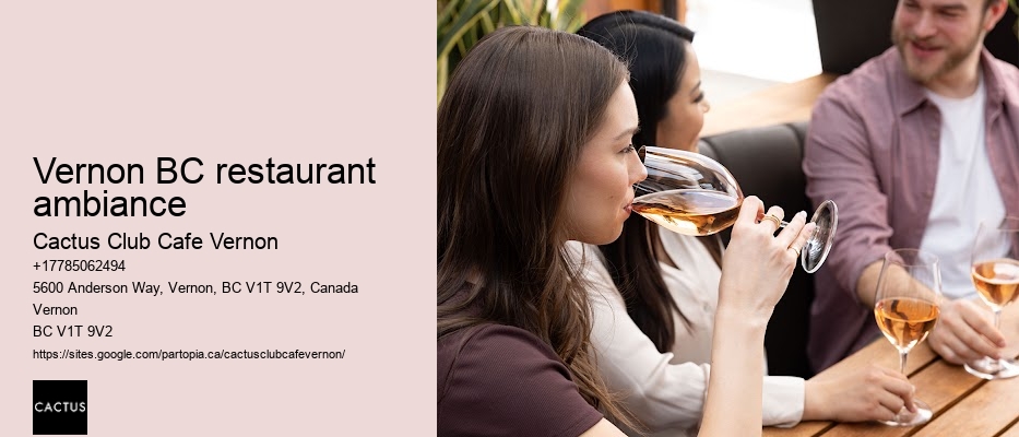 Vernon BC culinary promotions