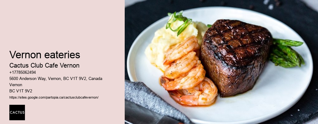 Dinner reservations Vernon BC