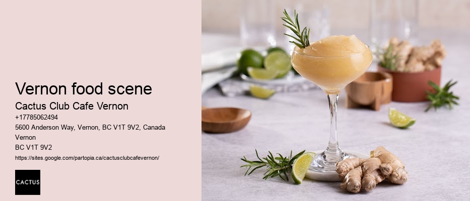 Vernon food trends