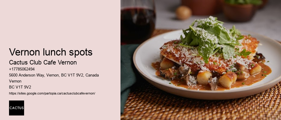 Vernon culinary scene