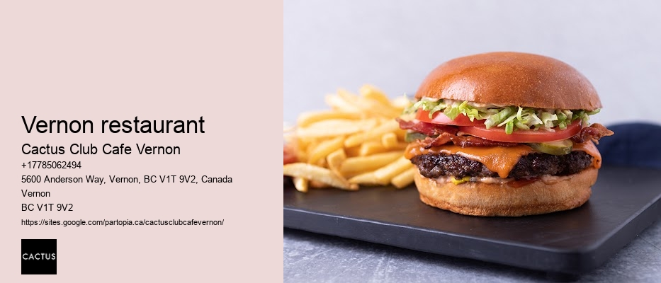 Vernon BC office catering options