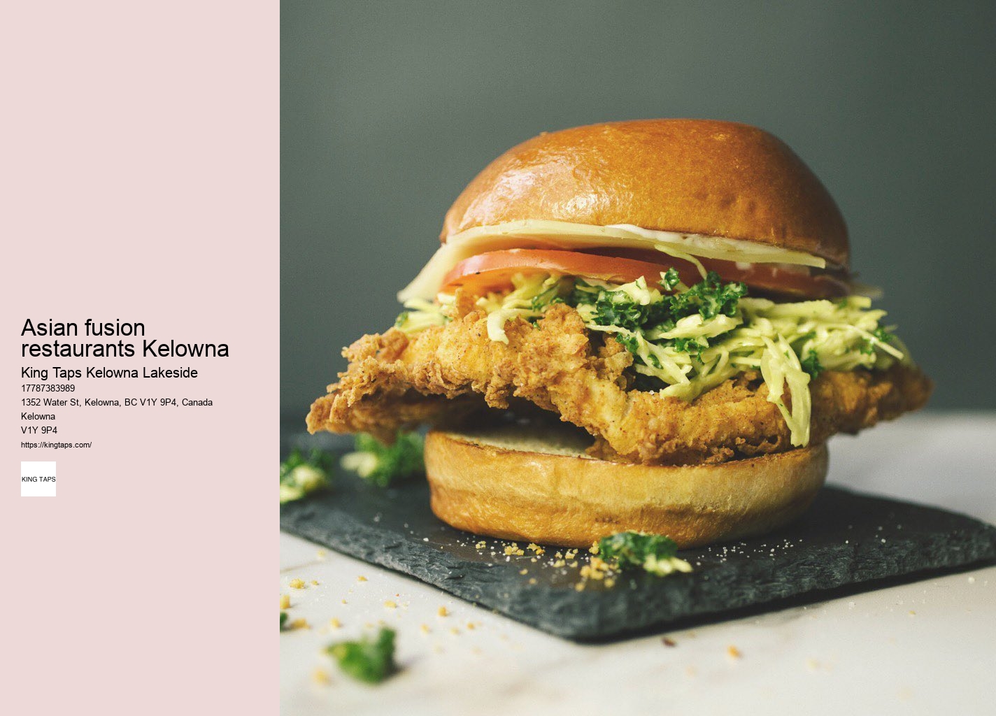 Best restaurants in Kelowna