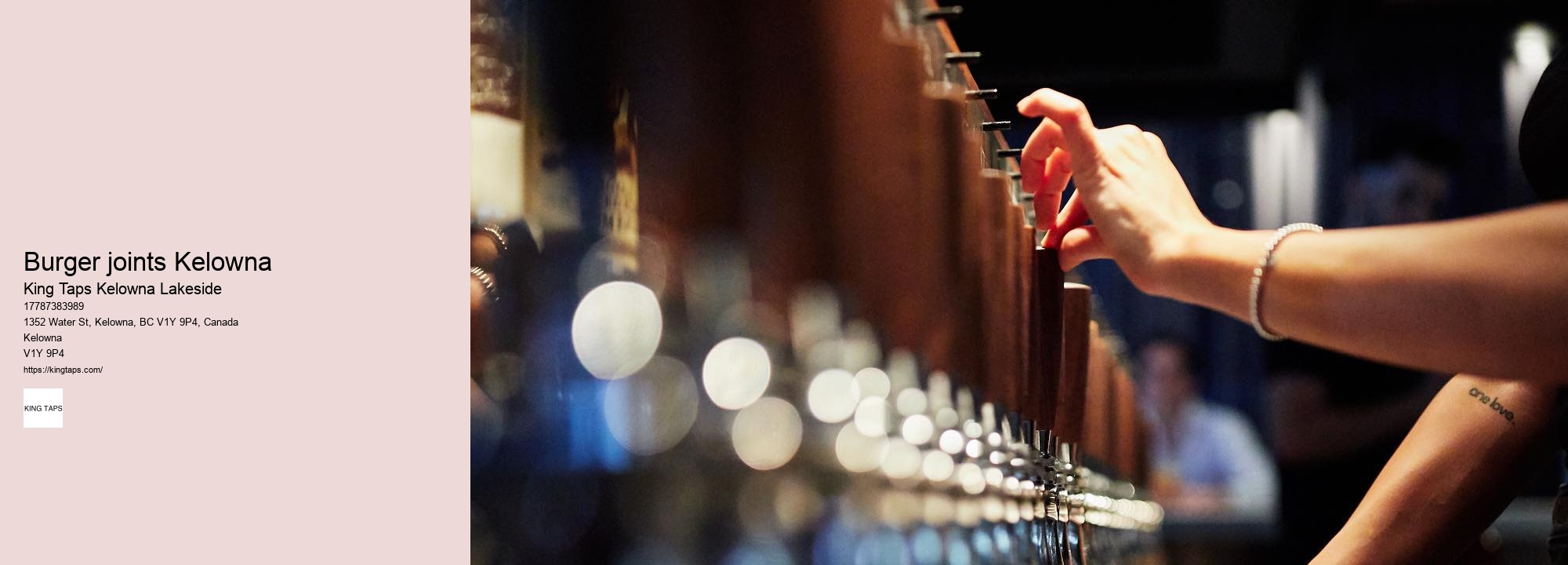Best dining spots in Kelowna