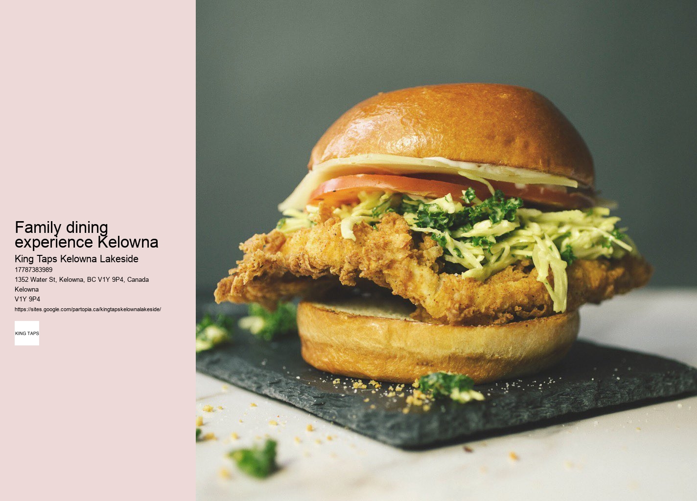 Kelowna culinary experience