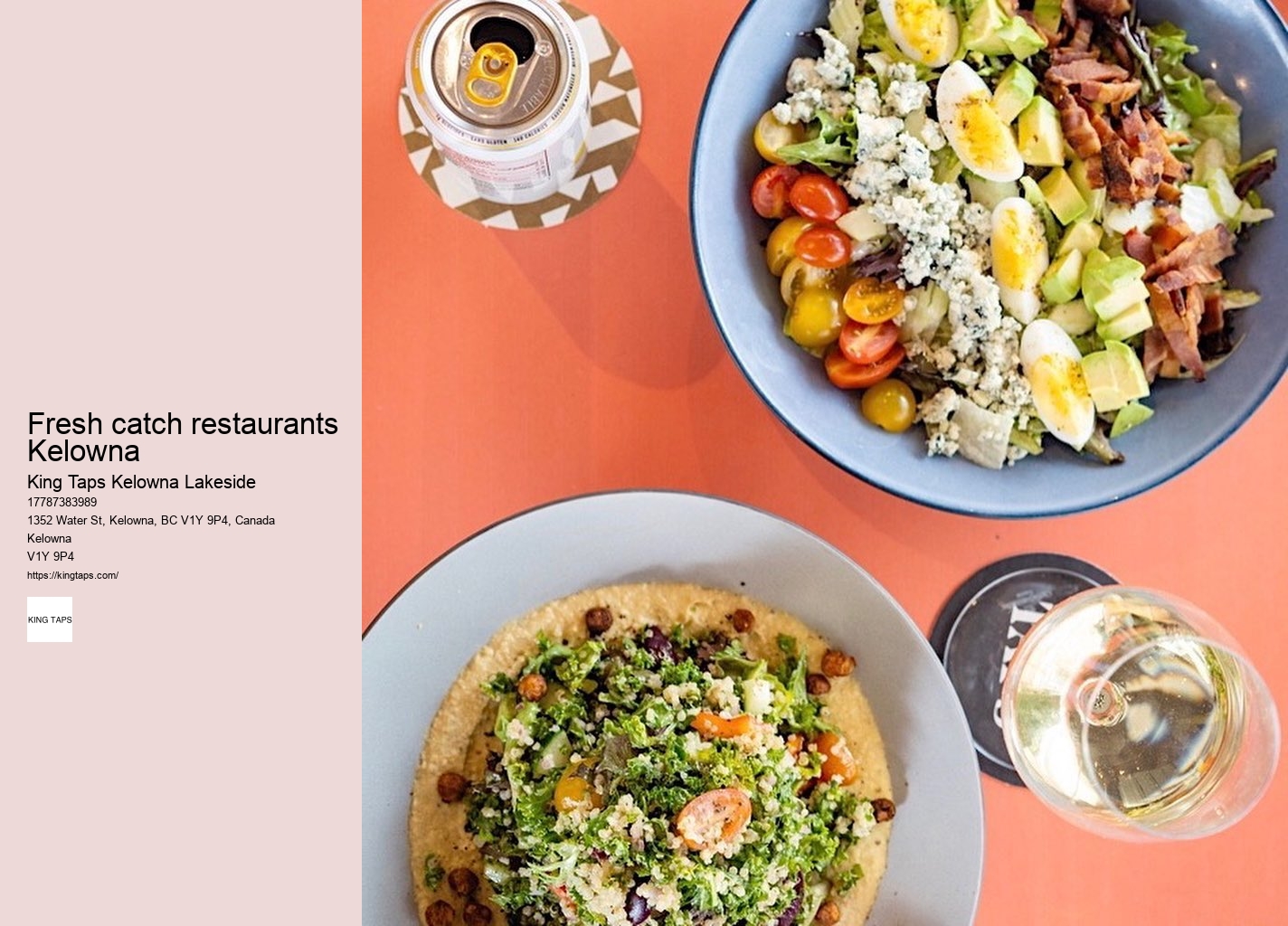 Best take-out lunch spots Kelowna