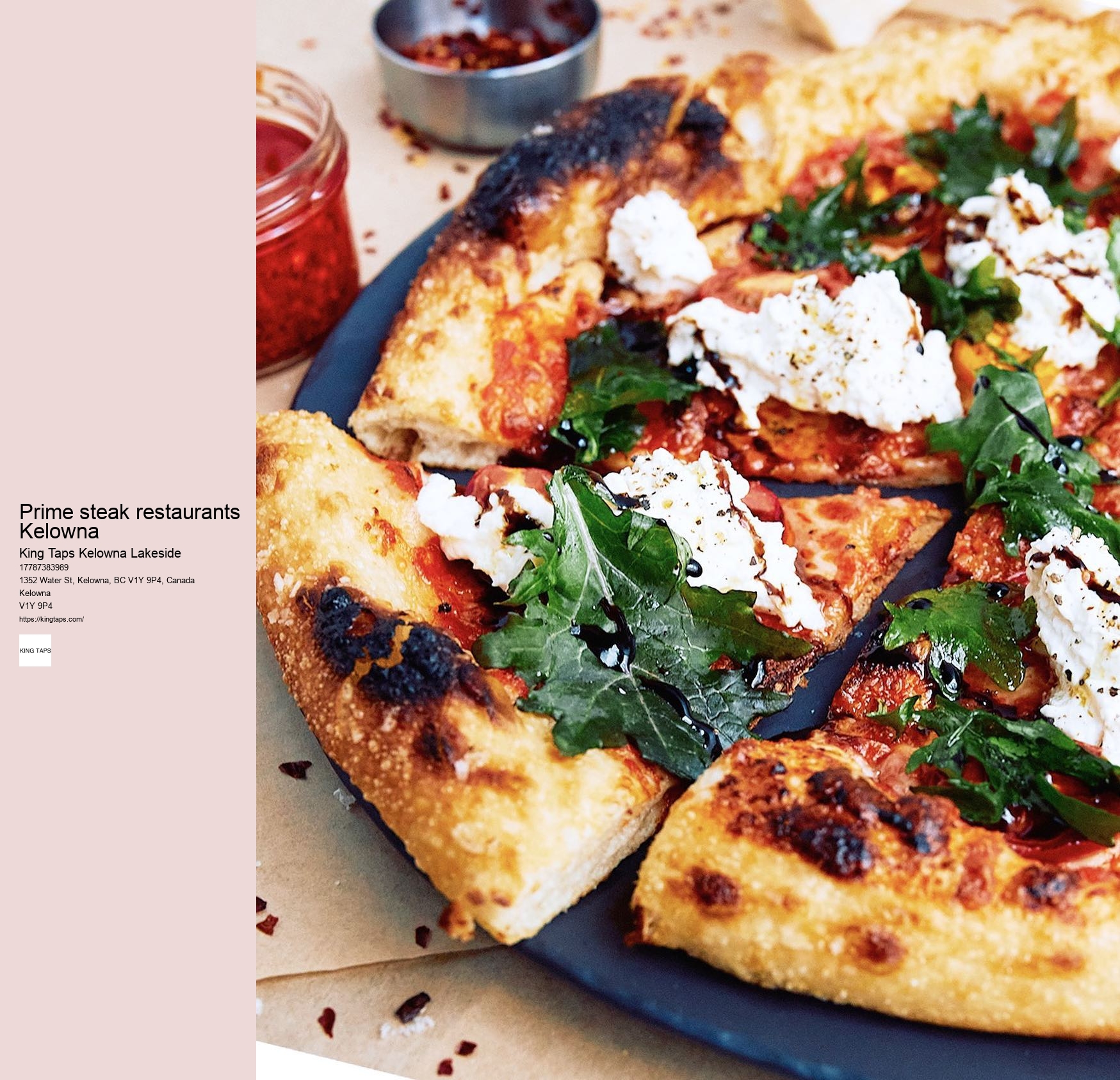 Kelowna pizza parlors