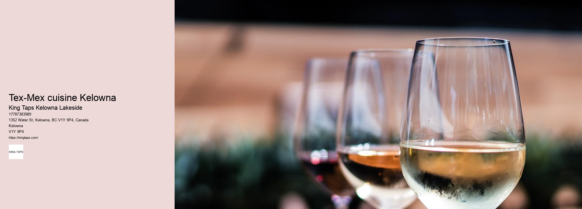 Lakeside dining with artisanal dishes Kelowna