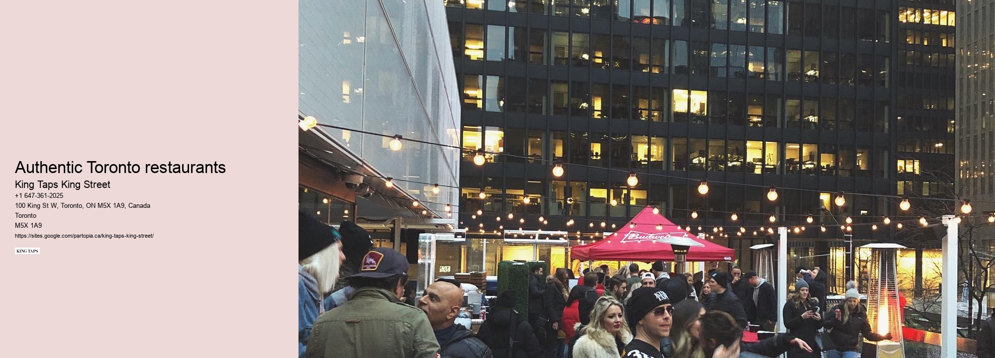 Quick and easy Toronto restaurant reservations