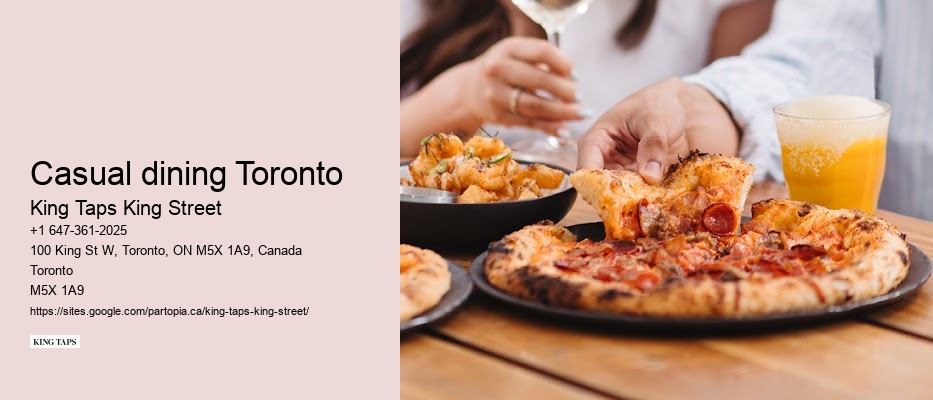 Comprehensive Toronto restaurant guide
