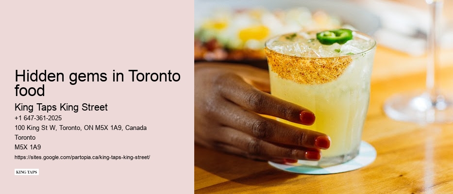 Discover Toronto's dining hotspots with insider guides