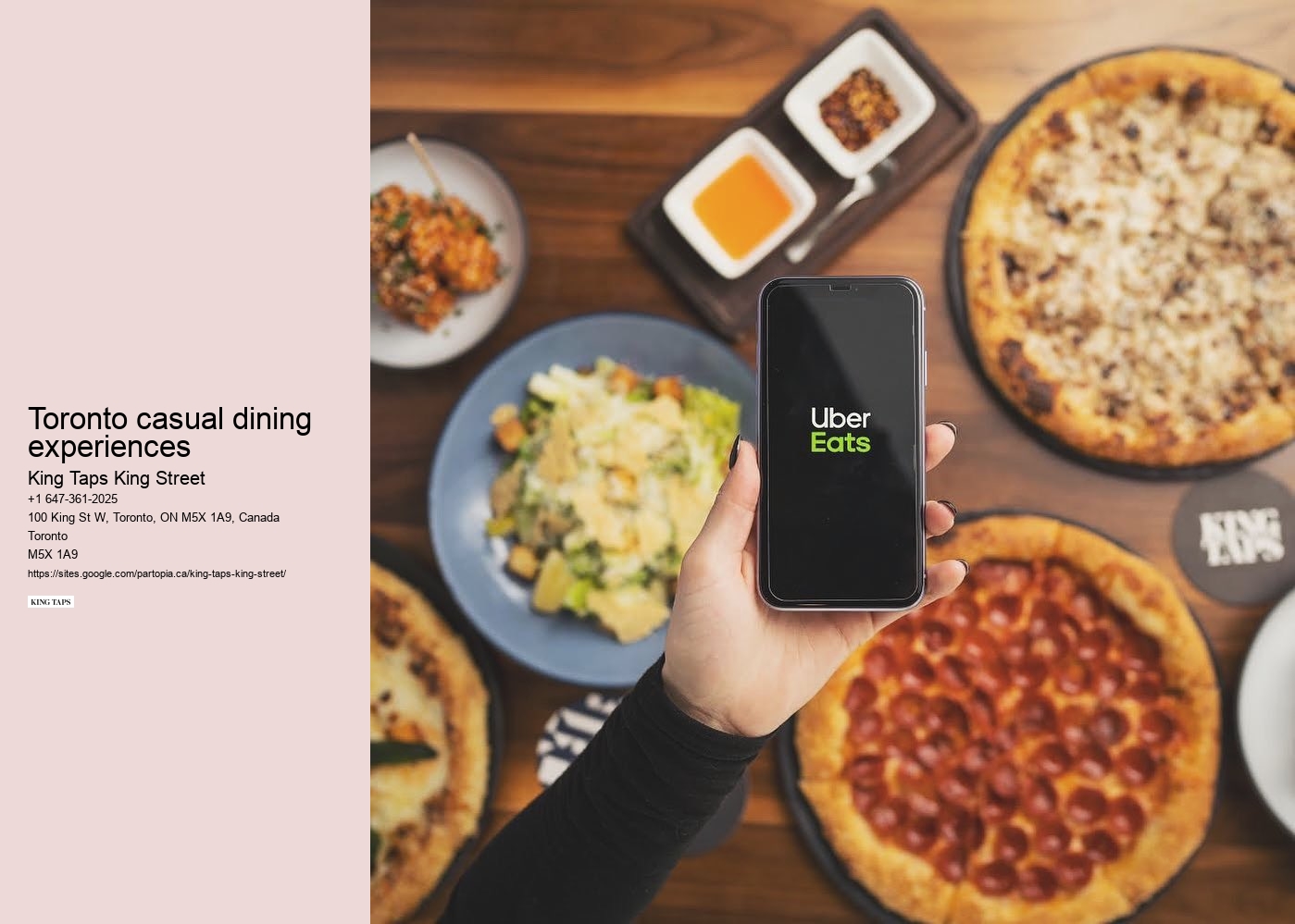 Timely Toronto restaurant delivery