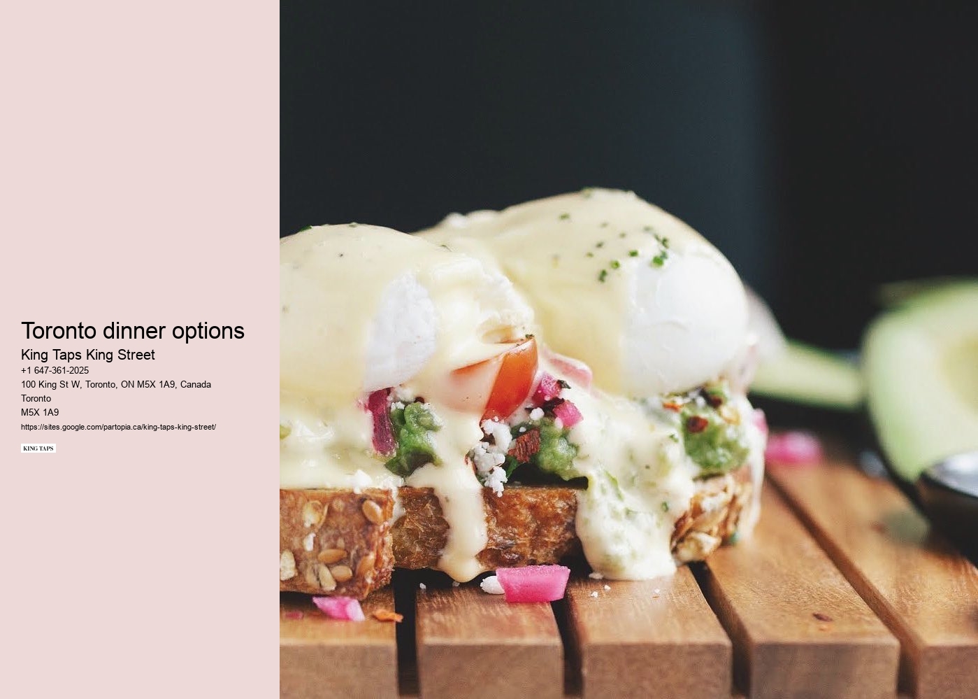 Distinguished Toronto restaurant awards