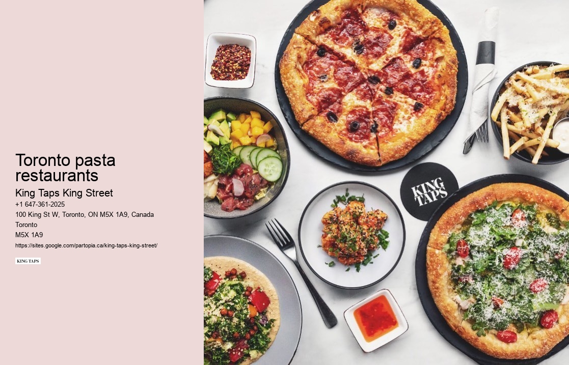 Toronto pasta restaurants