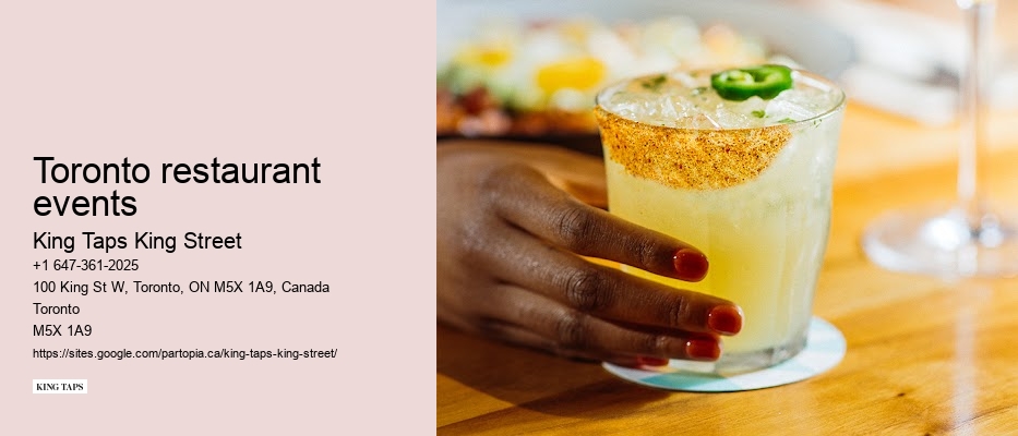 Toronto restaurant reservations 101