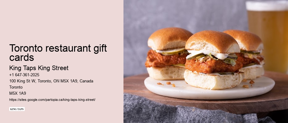 Timely Toronto restaurant reservations for busy diners