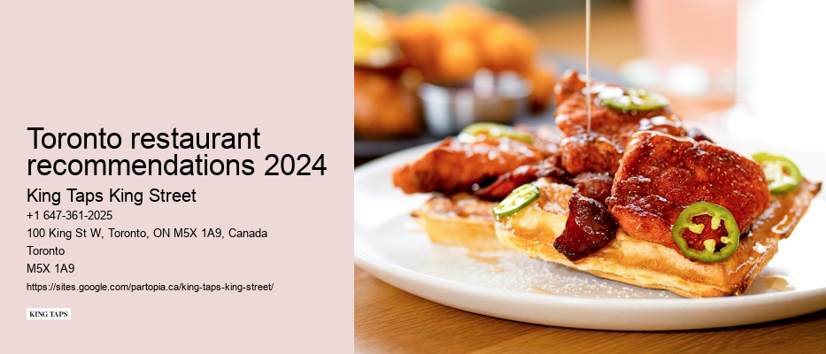 Exciting Toronto restaurant events