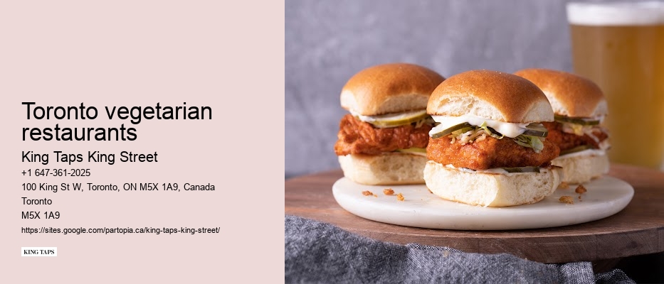 Acclaimed Toronto restaurant awards